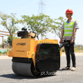 Maquinaria de construção de estradas 550 kg rolo de estrada de tambor liso duplo FYL-S600C